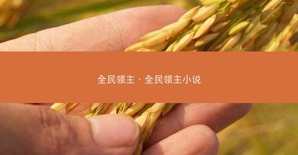 全民领主、全民领主小说