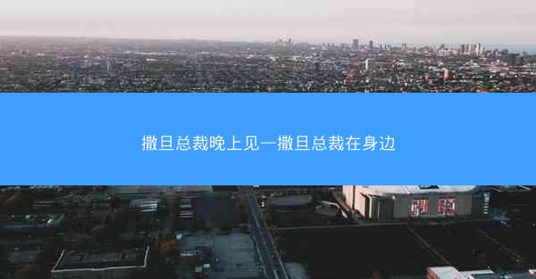 撒旦总裁晚上见—撒旦总裁在身边