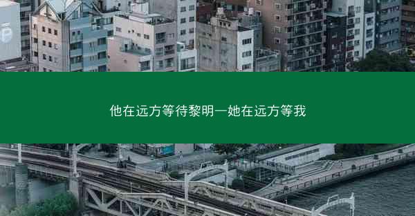 他在远方等待黎明—她在远方等我