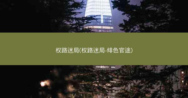 权路迷局(权路迷局-绯色官途)