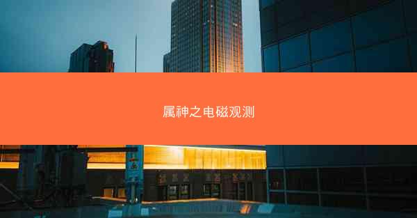 属神之电磁观测