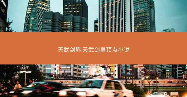 天武剑界,天武剑皇顶点小说