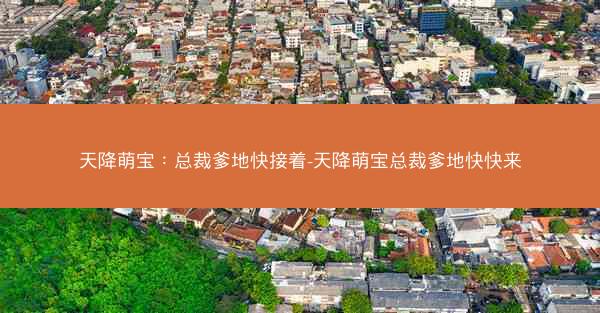 天降萌宝：总裁爹地快接着-天降萌宝总裁爹地快快来