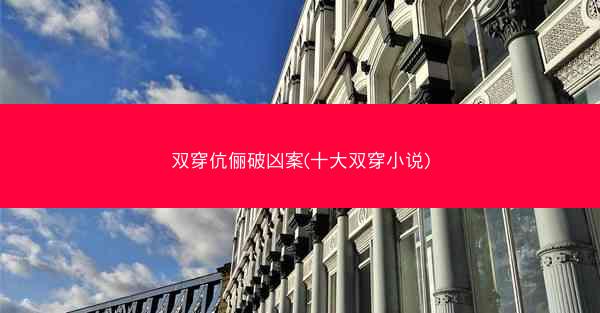 双穿伉俪破凶案(十大双穿小说)