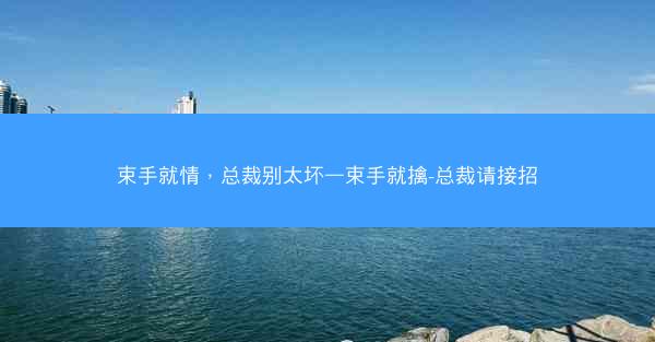 束手就情,总裁别太坏—束手就擒-总裁请接招 束手就情,总裁别太坏—束手就擒-总裁请接招