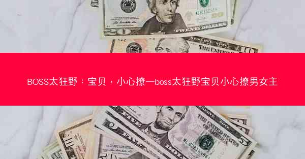 BOSS太狂野：宝贝，小心撩—boss太狂野宝贝小心撩男女主