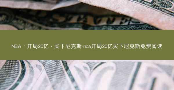 NBA：开局20亿，买下尼克斯-nba开局20亿买下尼克斯免费阅读
