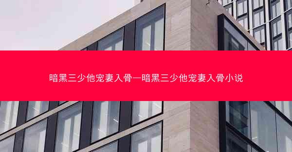 暗黑三少他宠妻入骨—暗黑三少他宠妻入骨小说