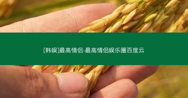 [韩娱]最高情侣-最高情侣娱乐圈百度云