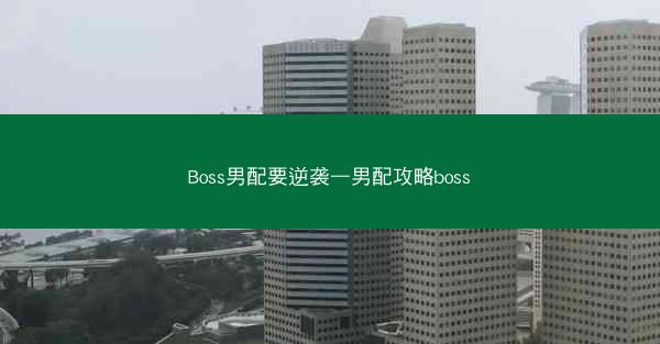 Boss男配要逆袭—男配攻略boss