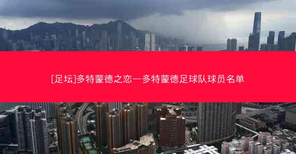 [足坛]多特蒙德之恋—多特蒙德足球队球员名单