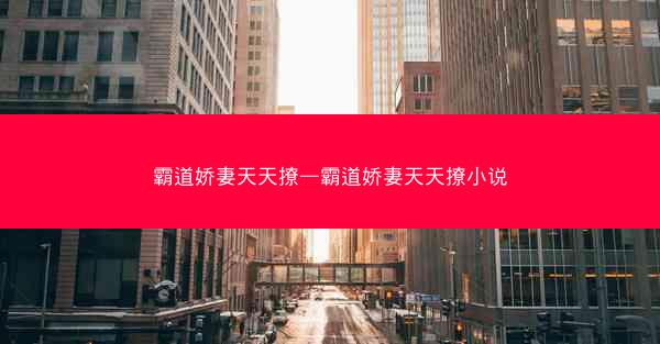 霸道娇妻天天撩—霸道娇妻天天撩小说