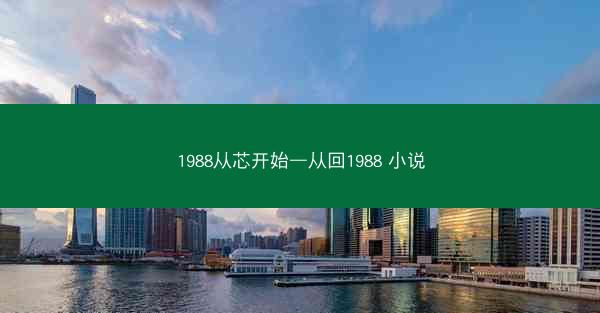 1988从芯开始—从回1988 小说