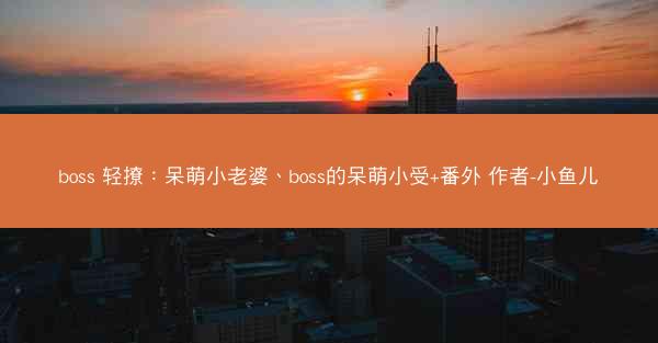 boss 轻撩：呆萌小老婆、boss的呆萌小受+番外 作者-小鱼儿