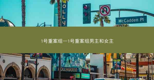 1号重案组—1号重案组男主和女主