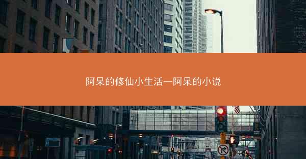 阿呆的修仙小生活—阿呆的小说