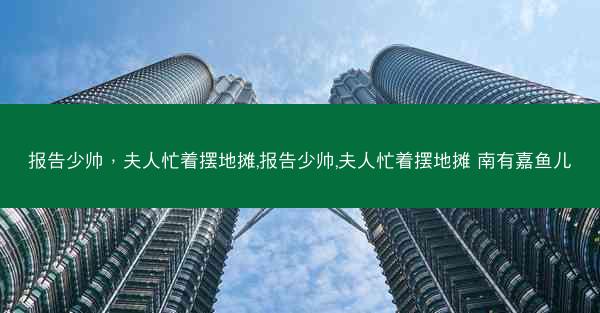 报告少帅，夫人忙着摆地摊,报告少帅,夫人忙着摆地摊 南有嘉鱼儿