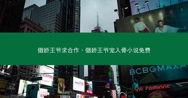 傲娇王爷求合作、傲娇王爷宠入骨小说免费