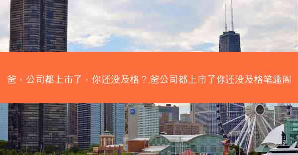 爸,公司都上市了,你还没及格?,爸公司都上市了你还没及格笔趣阁